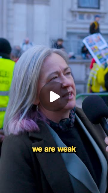 Liz Saville Roberts of Plaid Cymru on the rise of the far right and how to counter it, at the Together Alliance march.