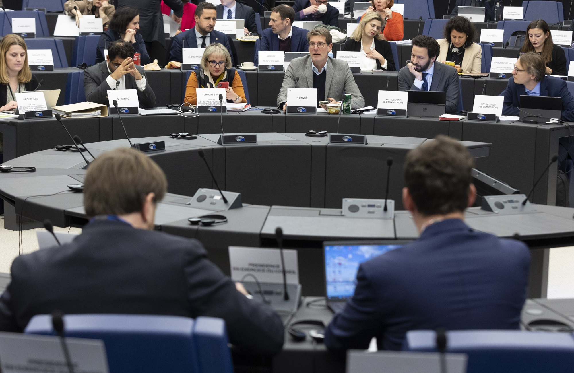 Trilogue on the Carbon Border Adjustment Mechanism © European Parliament.